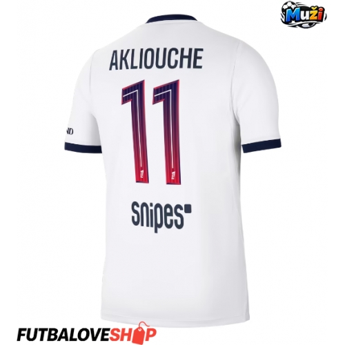 Dres Paris Saint-Germain Maghnes Akliouche #11 Preč 2026-27 Krátky Rukáv